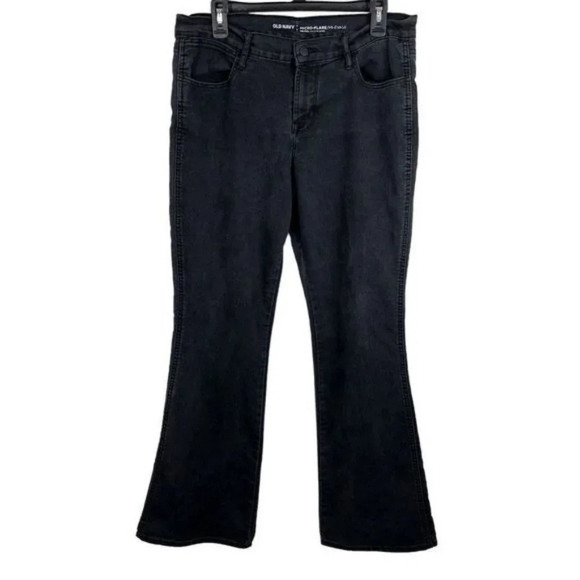 Old Navy Women Boot Cut Leg Stretch Denim‎ Jeans Size 12 - Picture 1 of 7